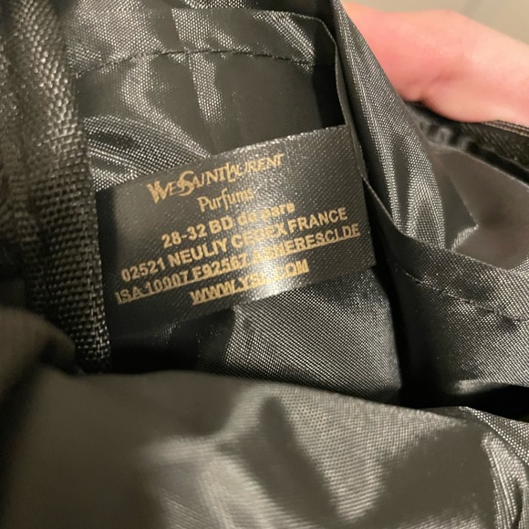 YSL velvet Cosmetic Bag / Crossbody Bag - Picture 9 of 10